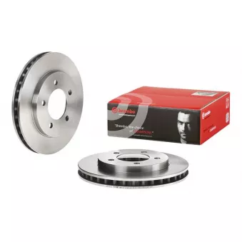Jeu de 2 disques de frein avant BREMBO OEM YL1Z1125AA