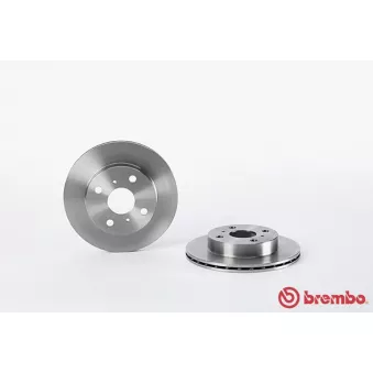 Jeu de 2 disques de frein avant BREMBO OEM 4351210090