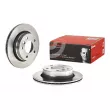 BREMBO 09.7727.10 - Jeu de 2 disques de frein arrière