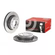 BREMBO 09.7727.11 - Jeu de 2 disques de frein arrière