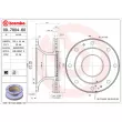 BREMBO 09.7804.60 - Jeu de 2 disques de frein avant