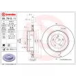 BREMBO 09.7813.11 - Jeu de 2 disques de frein arrière