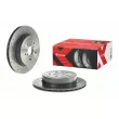 BREMBO 09.7813.2X - Jeu de 2 disques de frein arrière