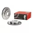 BREMBO 09.7825.10 - Jeu de 2 disques de frein avant