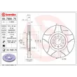 BREMBO 09.7880.75 - Jeu de 2 disques de frein avant