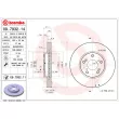 BREMBO 09.7932.11 - Jeu de 2 disques de frein avant