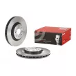 Jeu de 2 disques de frein avant BREMBO [09.8004.31]