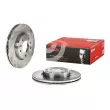 BREMBO 09.8407.10 - Jeu de 2 disques de frein avant