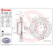 BREMBO 09.8420.10 - Disque de frein avant gauche