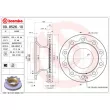 BREMBO 09.8526.10 - Jeu de 2 disques de frein avant