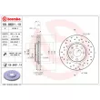 BREMBO 09.8601.1X - Jeu de 2 disques de frein avant