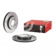 BREMBO 09.8655.11 - Jeu de 2 disques de frein avant