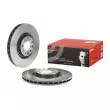 BREMBO 09.8689.11 - Jeu de 2 disques de frein avant