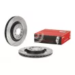 BREMBO 09.8781.21 - Jeu de 2 disques de frein arrière