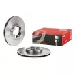 BREMBO 09.8960.10 - Jeu de 2 disques de frein avant