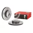 BREMBO 09.8961.76 - Jeu de 2 disques de frein avant
