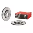 BREMBO 09.9074.10 - Jeu de 2 disques de frein avant