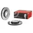 BREMBO 09.9078.21 - Jeu de 2 disques de frein avant
