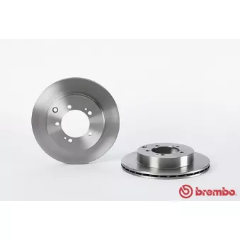 BREMBO 09.9128.10 - Jeu de 2 disques de frein arrière