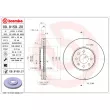 BREMBO 09.9159.20 - Jeu de 2 disques de frein avant