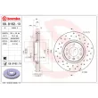 BREMBO 09.9162.1X - Jeu de 2 disques de frein avant