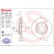 BREMBO 09.9165.11 - Jeu de 2 disques de frein avant