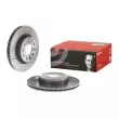 BREMBO 09.9167.75 - Jeu de 2 disques de frein avant