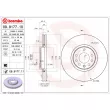 BREMBO 09.9177.11 - Jeu de 2 disques de frein avant