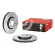 BREMBO 09.9177.11 - Jeu de 2 disques de frein avant