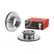 BREMBO 09.9181.10 - Jeu de 2 disques de frein arrière