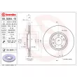 BREMBO 09.9264.11 - Jeu de 2 disques de frein arrière