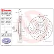 BREMBO 09.9365.2X - Jeu de 2 disques de frein avant