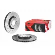 BREMBO 09.9369.1X - Jeu de 2 disques de frein avant