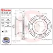 BREMBO 09.9406.20 - Jeu de 2 disques de frein avant
