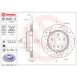 BREMBO 09.9425.1X - Jeu de 2 disques de frein arrière
