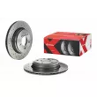 BREMBO 09.9425.1X - Jeu de 2 disques de frein arrière
