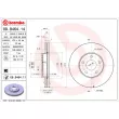 BREMBO 09.9464.11 - Jeu de 2 disques de frein avant