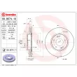 BREMBO 09.9574.10 - Jeu de 2 disques de frein avant