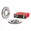 BREMBO 09.9611.14 - Jeu de 2 disques de frein avant
