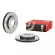 BREMBO 09.9617.11 - Jeu de 2 disques de frein avant