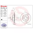 BREMBO 09.9753.10 - Jeu de 2 disques de frein avant
