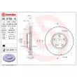 BREMBO 09.9799.11 - Jeu de 2 disques de frein avant