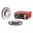 BREMBO 09.9824.11 - Jeu de 2 disques de frein avant