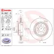 BREMBO 09.9827.11 - Jeu de 2 disques de frein arrière