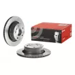 BREMBO 09.9869.81 - Jeu de 2 disques de frein arrière
