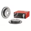 BREMBO 09.9914.11 - Jeu de 2 disques de frein arrière