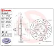 BREMBO 09.A047.11 - Jeu de 2 disques de frein avant