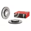BREMBO 09.A047.11 - Jeu de 2 disques de frein avant