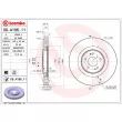 BREMBO 09.A196.11 - Jeu de 2 disques de frein avant