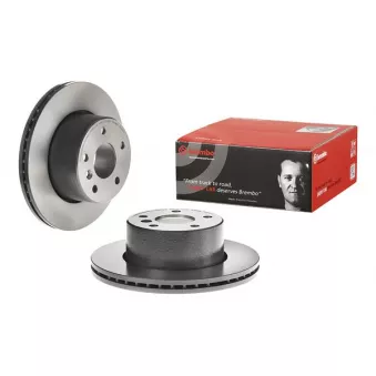 Jeu de 2 disques de frein avant BREMBO OEM 19-7062